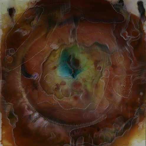 Xibalba 5 . 80 x 80 x 3cm . 2020